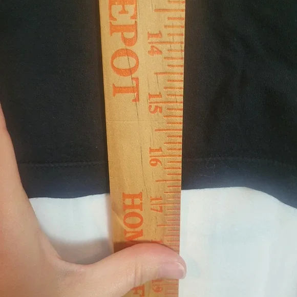 MATE the Label Womens Black Boxy Cropped Short Sleeve T-Shirt XL Organic Cotton - Picture 7 of 10